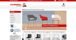 Desktop Screenshot of hummel-mietmoebel.de